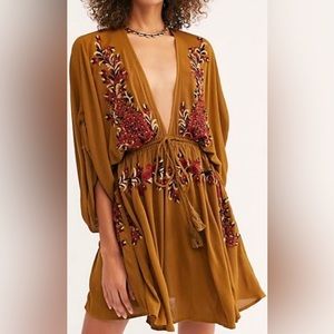 Free People - Pretty Pineapple Dress - Earth Combo - Size M